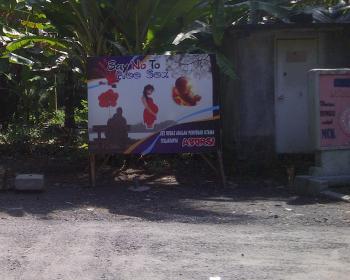 Baleho Free Sex di Tempursari, Dinkes Berdalih Untuk Penilaian Dokter Teladan